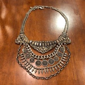 Layered statement necklace